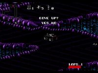 une photo d'Ã©cran de Rock N Roll Racing sur Sega Megadrive